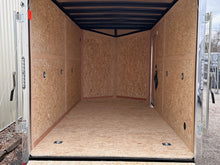 Load image into Gallery viewer, Enclosed Cargo Trailer 7x16 UTV +12in - 2 Tone 78&quot; ramp door opening with ramp door - HLAFTX716TA2+12 (Charcoal 2 tone)