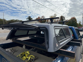 Ford Ranger Extra Short Box SSB 1999-2012 Fiberglass Truck Cap Silver CODE: CL1015-25a  Location: A-1-2